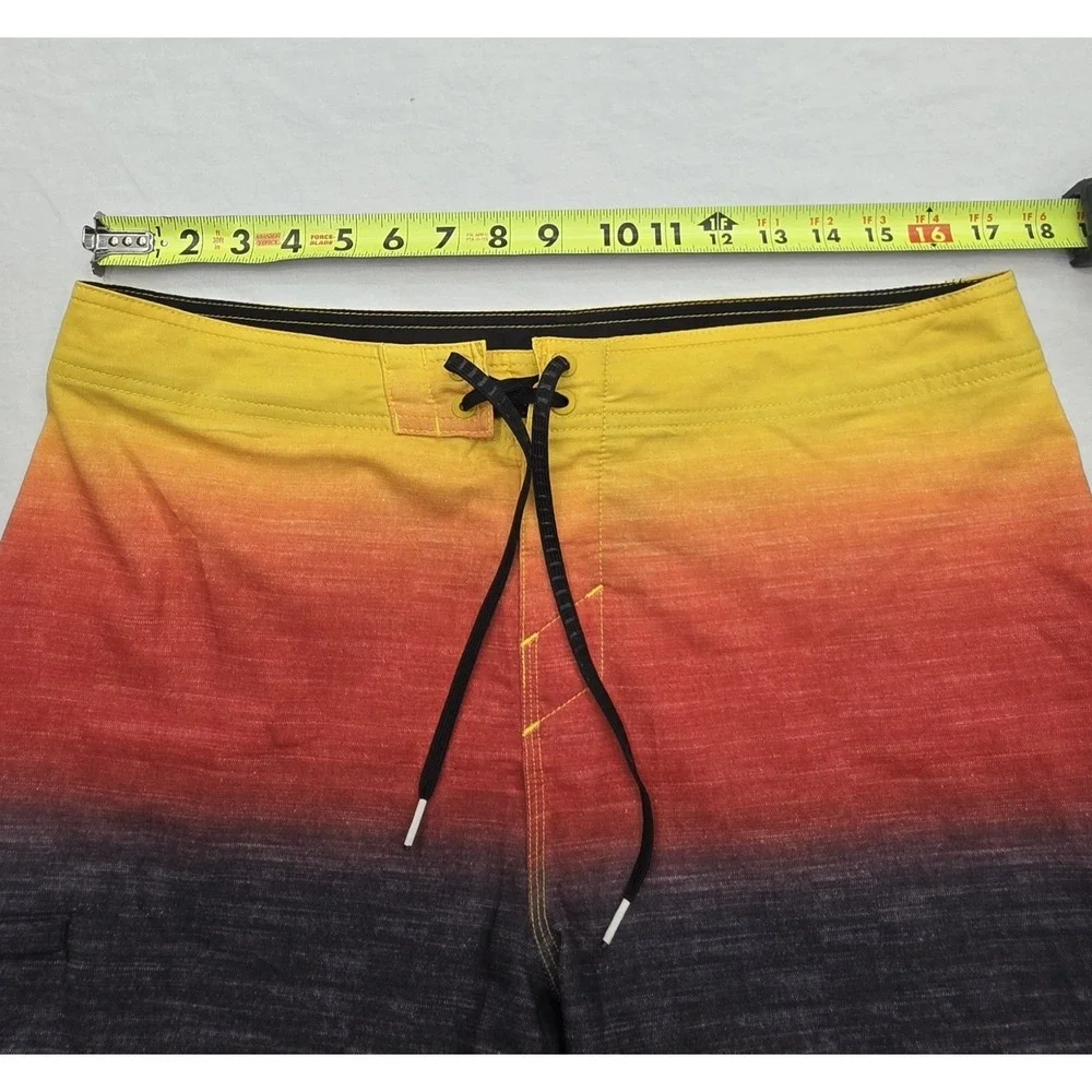 O'Neill Superfreak Multicolored Board Shorts Men's Size 34